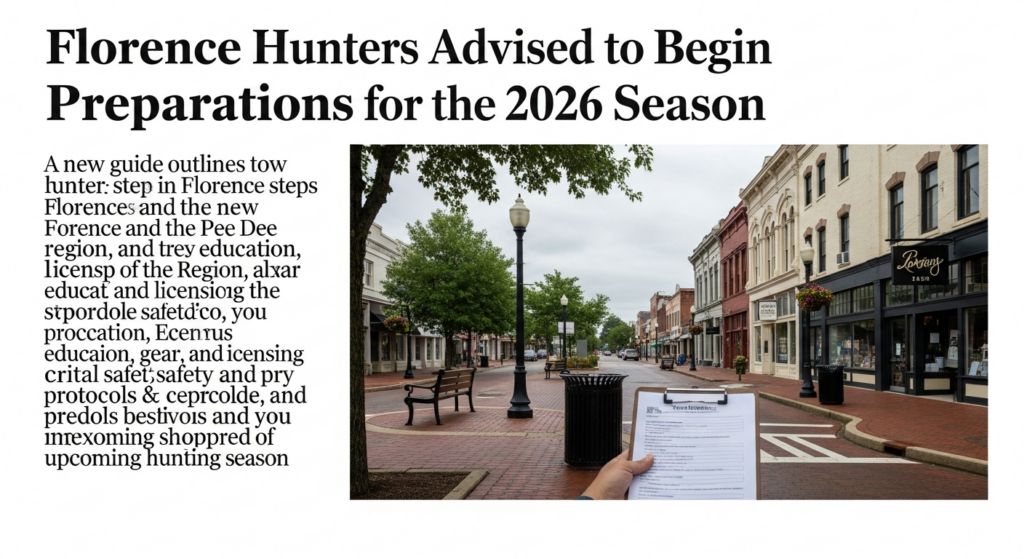 Florence Hunters Advised to Begin Preparations for 2026 Season