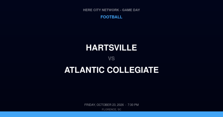 Hartsville 61, Atlantic Collegiate 14