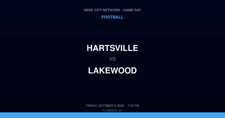 Hartsville 62, Lakewood 8