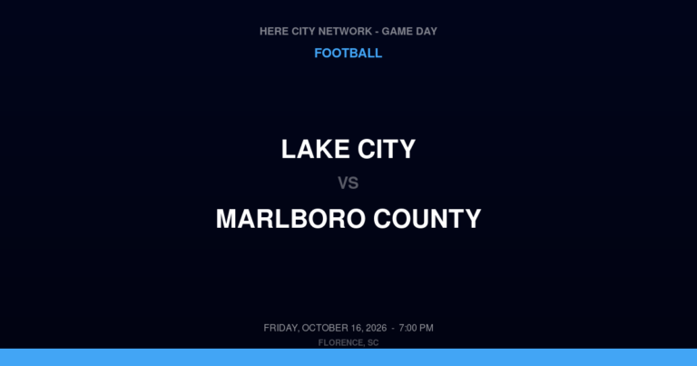 Lake City 12, Marlboro County 59