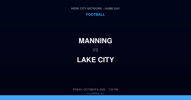 Manning 34, Lake City 28
